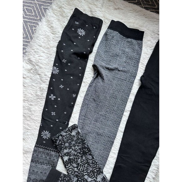 4 pairs of sweater leggings (3) Under Control and 1 Princess Vera Wang S/M - Picture 4 of 5